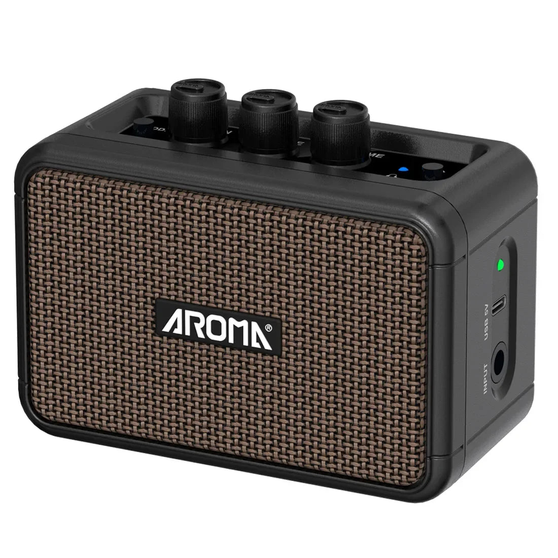 Aroma AG-04 Amplifier Mini Bluetooth Audio Portable Speaker Electric Guitar Amplifier 5W Output Electric Guitar Accessories