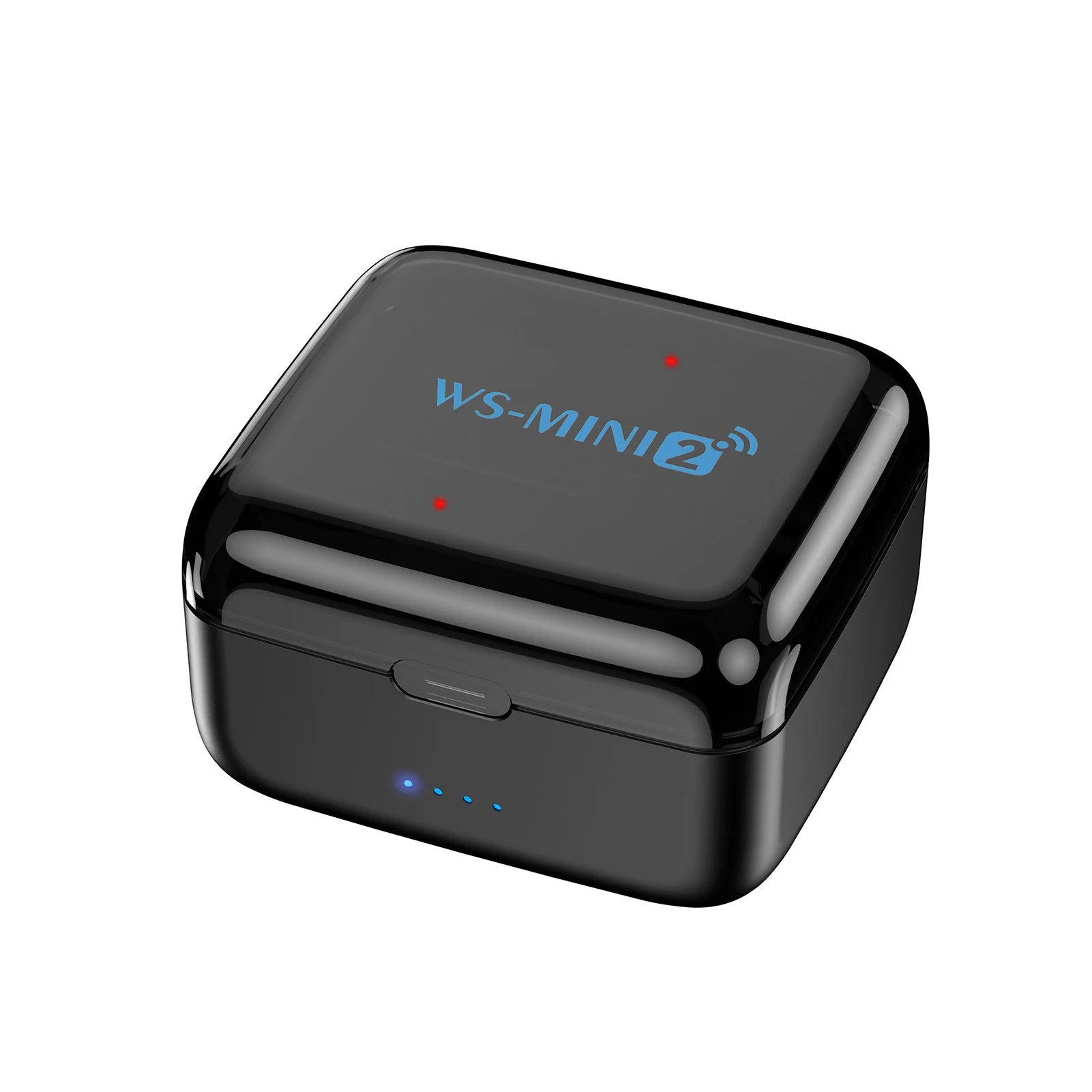 2.4G Wireless Guitar System Rechargeable Portable Transmitter Receiver Set with Charging Compartment Audio System 4 Channel